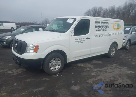 2013 Nissan Nv Cargo Nv3500 Hd S V8 from USA, damaged, VIN 1N6AF0KY7DN107767